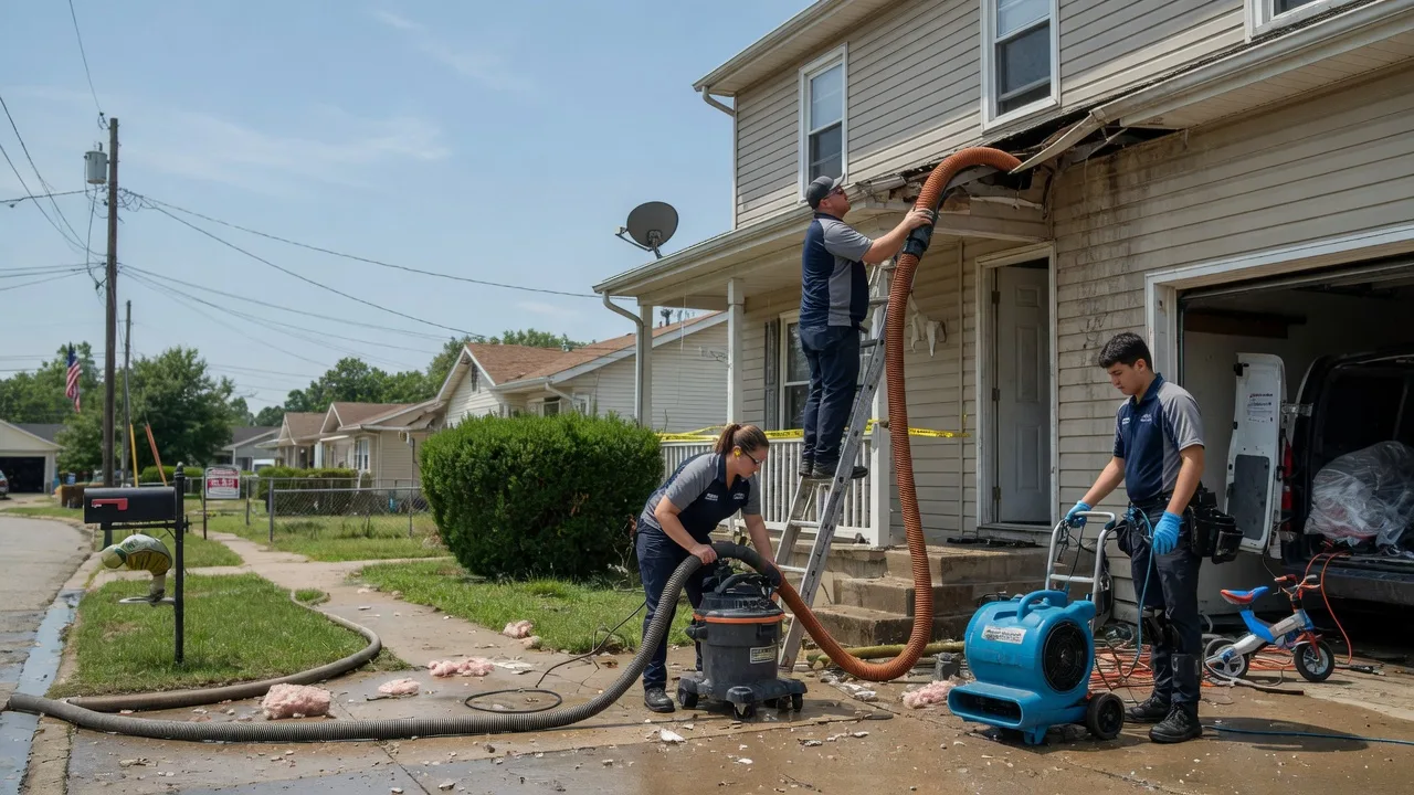 Water Damage Restoration in New Madison, OH near me